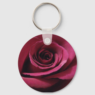 Ruby Rote Rose Schlüsselanhänger