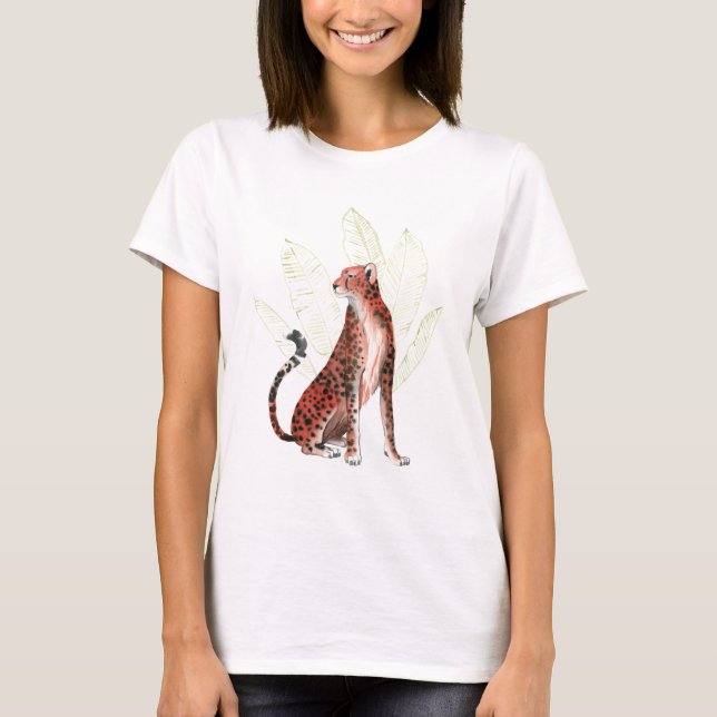 Ruby Runner Leopard T-Shirt (Vorderseite)