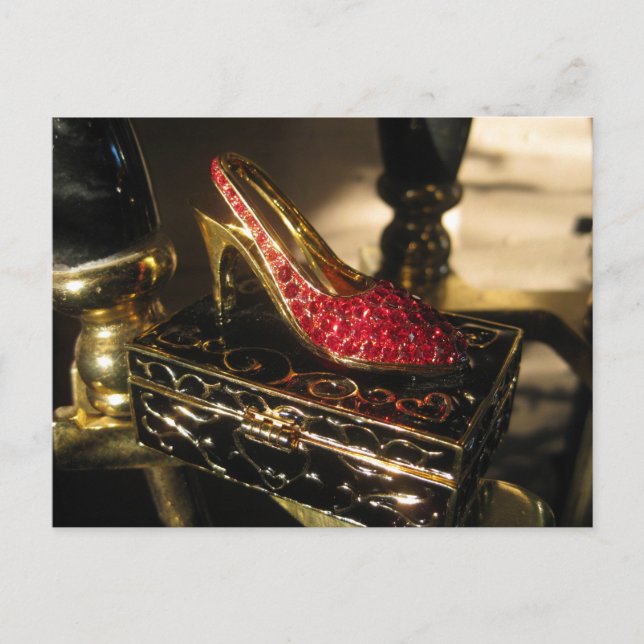 Ruby Slipper Postkarte (Vorderseite)