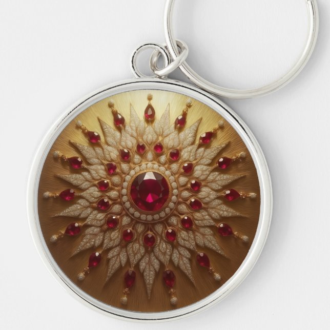 Ruby Sun Keychain Schlüsselanhänger (Vorne)