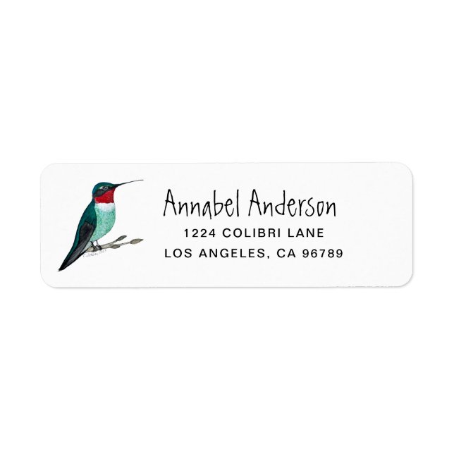 Ruby-throated Hummingbird (Vorne)