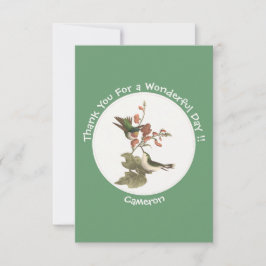 Ruby-throated Hummingbird, Birthday oder sonstiges Dankeskarte