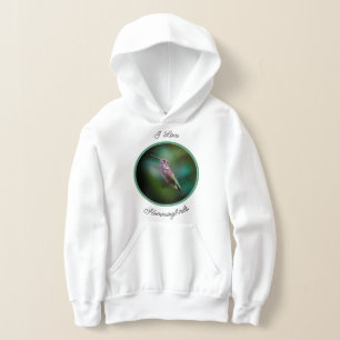 Ruby-throated Hummingbird - Original Foto Hoodie