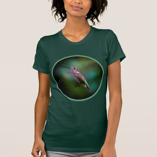 Ruby-throated Hummingbird - Original Foto T-Shirt (Vorderseite)