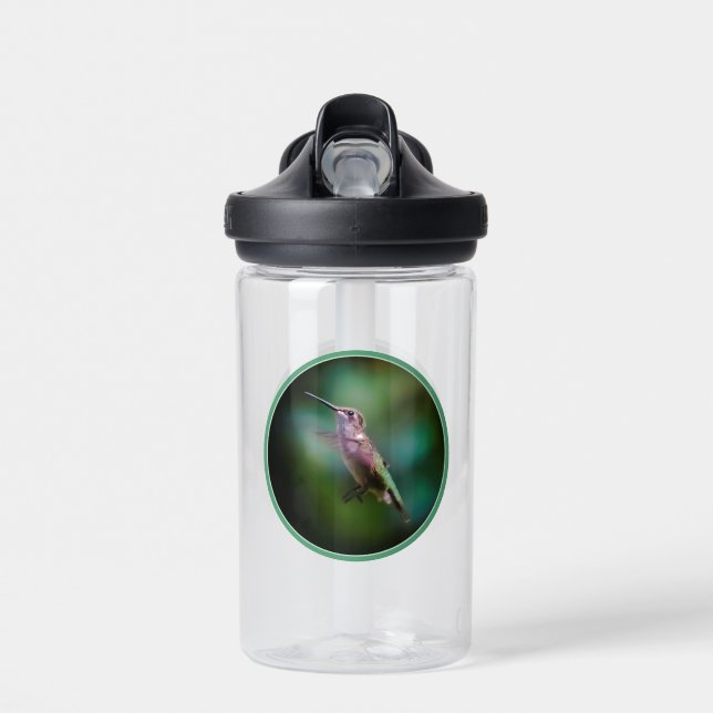 Ruby-throated Hummingbird - Original Foto Trinkflasche (Vorne)