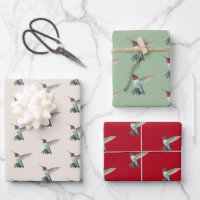 Ruby-throated Hummingbird Pattern
