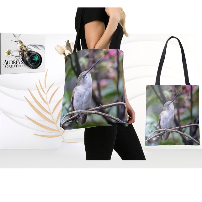 Ruby-Throated Hummingbird Tasche (Von Creator hochgeladen)