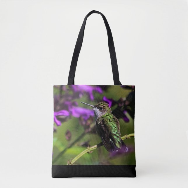 Ruby-Throated Hummingbird-Tasche Tasche (Vorderseite)