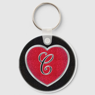 Ruby und Onyx Schlüsselanhänger