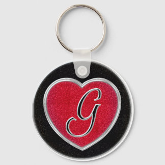 Ruby und Onyx Schlüsselanhänger