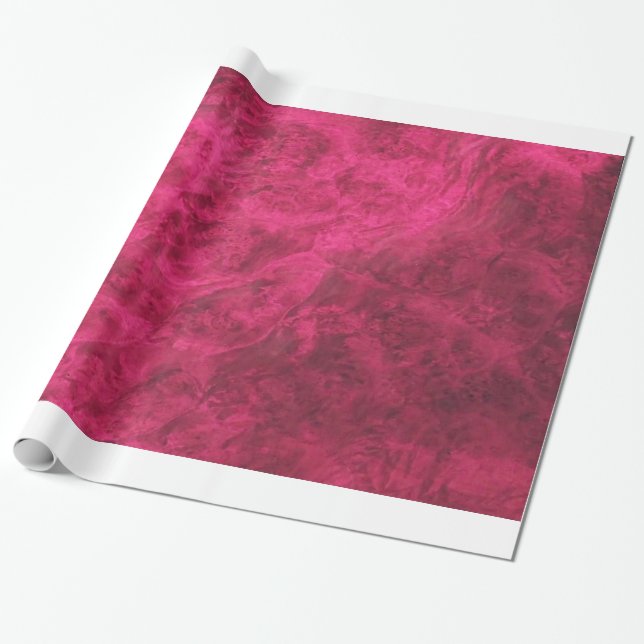 Ruby Velvet Wrapping Paper Geschenkpapier (Ungerollt)