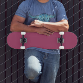 Ruby Wine Solid Color | Classic | elegant Skateboard