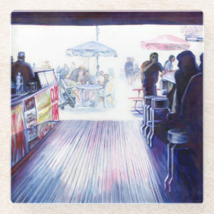 Ruby's, Coney Island, New York Glasuntersetzer