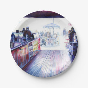Ruby's, Coney Island, New York Pappteller