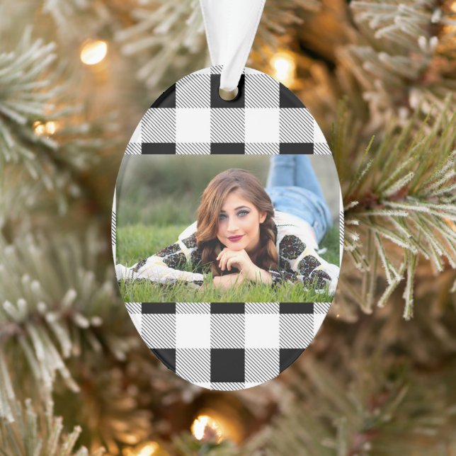 ruc farmhouse chic black and white plaid (Arbre)