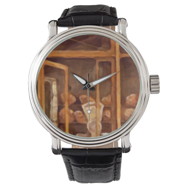 Rück Custom BAKERY Armbanduhr (Vorderseite)