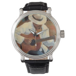 Rück Custom guitar Armbanduhr