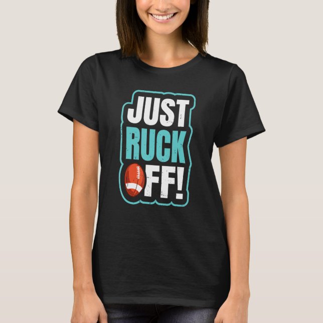 Ruck einfach den Puff für ein armseliges Team ab T-Shirt (Vorderseite)