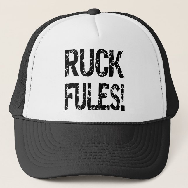 Ruck Fules! Truckerkappe (Vorderseite)