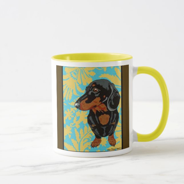 RÜCK MUG TECKEL VINTAGE TASSE (Rechts)