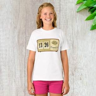Rück-Uhr-Radio T-Shirt