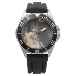 Rückansicht eines Bather (Francesco Hayez) Armbanduhr