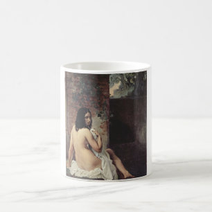 Rückansicht eines Bather (Francesco Hayez) Kaffeetasse