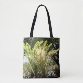 Rückbeleuchtete Palmen Tasche