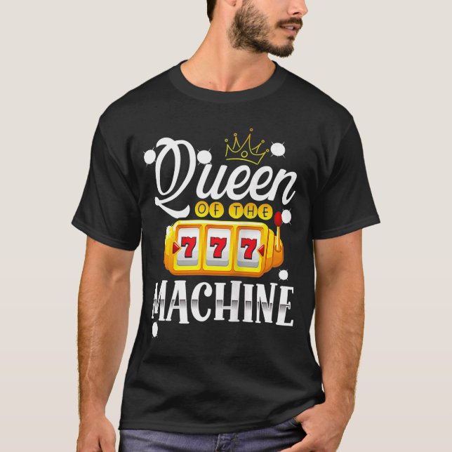 Rückdruck Queen of the Machine Slot Machine Tank (Vorderseite)