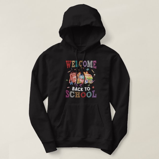 Rückempfang zum Lehrer Hoodie (Design vorne)