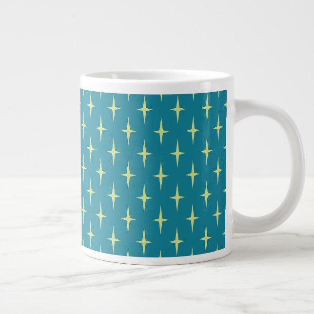 Rücken-Age-Star-Muster Jumbo-Tasse (Rechts)