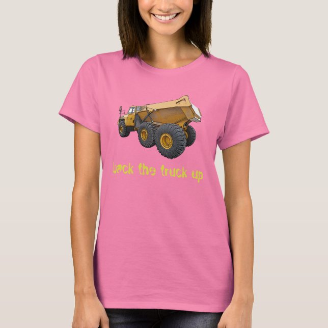 Rücken des Lastwagens T-Shirt (Vorderseite)