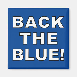 RÜCKEN SIE DEN BLAU! MAGNET