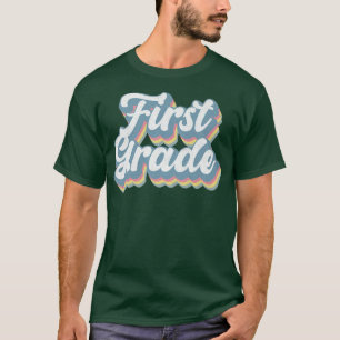 Rücken-Stufe des ersten Lehrers T-Shirt