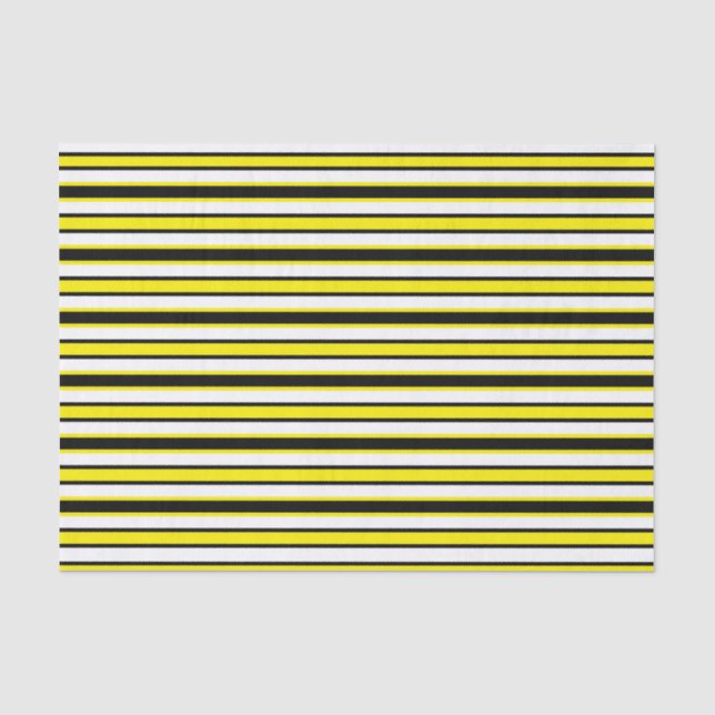 Rücken und Fertig-Schwarz und Gelb Seidenpapier (Vorderseite)