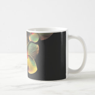 Rücken und Gelbe Blume Kaffeetasse