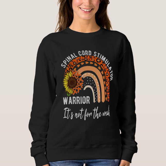 Rückenmarkstimulierende Aufmerksamkeit Sweatshirt (Vorderseite)