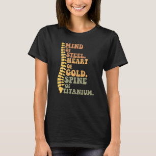 Rückenoperation Erholung Wirbelsäulenoperation E T-Shirt