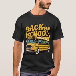 Rückfahrt zum Schulbus zurück zu den Schulkindern T-Shirt