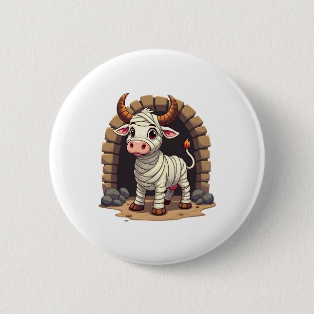 Rückgabe von Moo-Mummy Button (Vorderseite)
