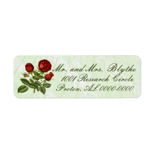 Rückgabeadresse der Red Scottish Rose