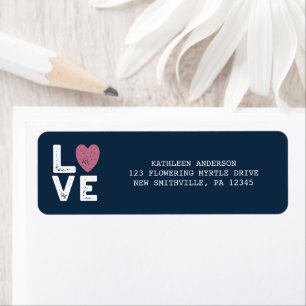 Rückgabeadresse für den Liebe Graphen-Schriftart