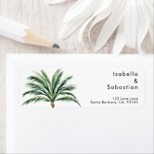 Rückgabeadresse für Palm Tree-Hochzeit in Urlaubso
