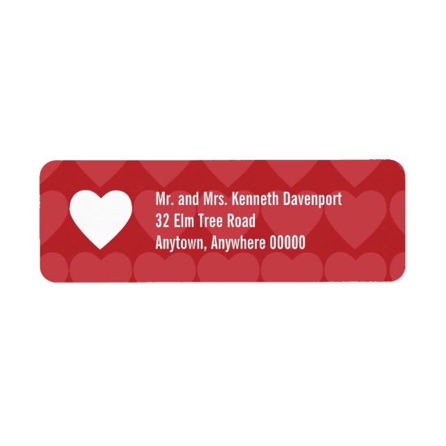 Rückgabeadresse für wiederholte Liebe (Vorne)