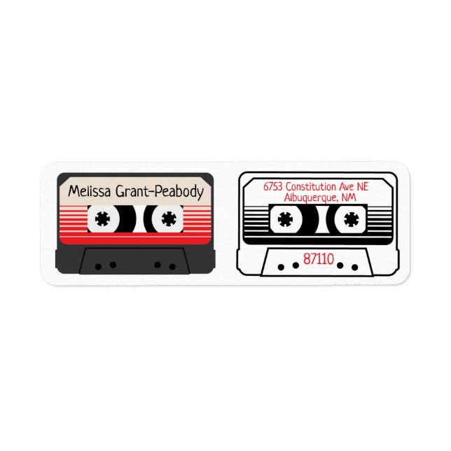 Rückgabezeichen für KassettenMix-Tape (Vorne)