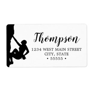 Rückgabezeichen für Rock Climbing-Silhouetten