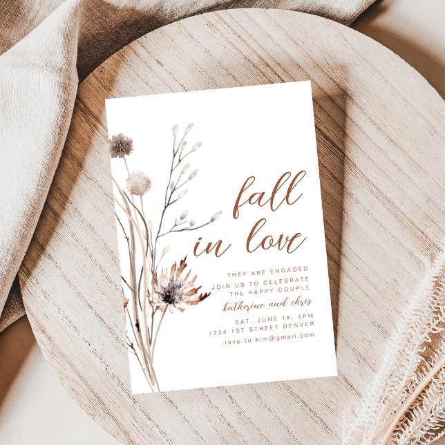 Rückgang der Liebe Engagement Partei einladen Wild Einladung (Von Creator hochgeladen)