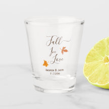 Rückgang der Liebe Herbst Gastgeschenk Hochzeit