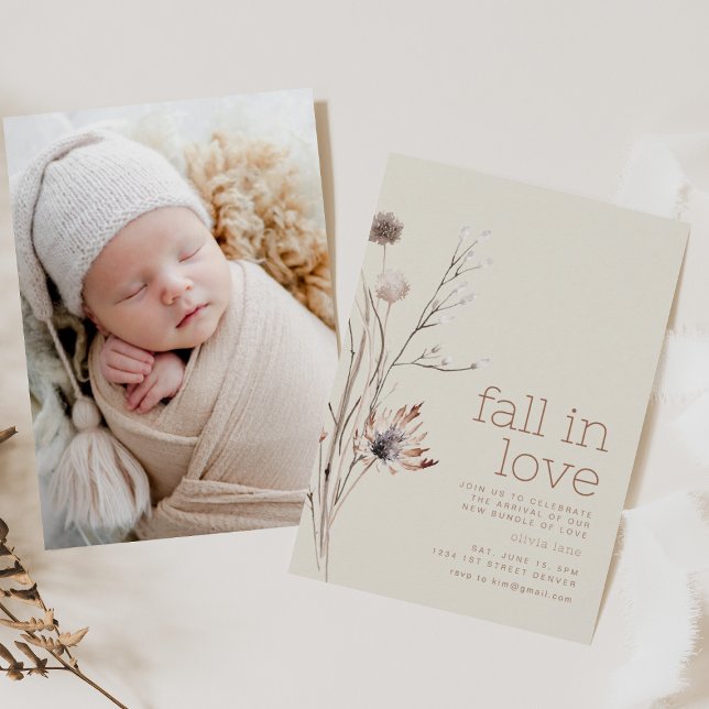 Rückgang der Liebe Herbst Sip und Siehe Einladung (Von Creator hochgeladen)