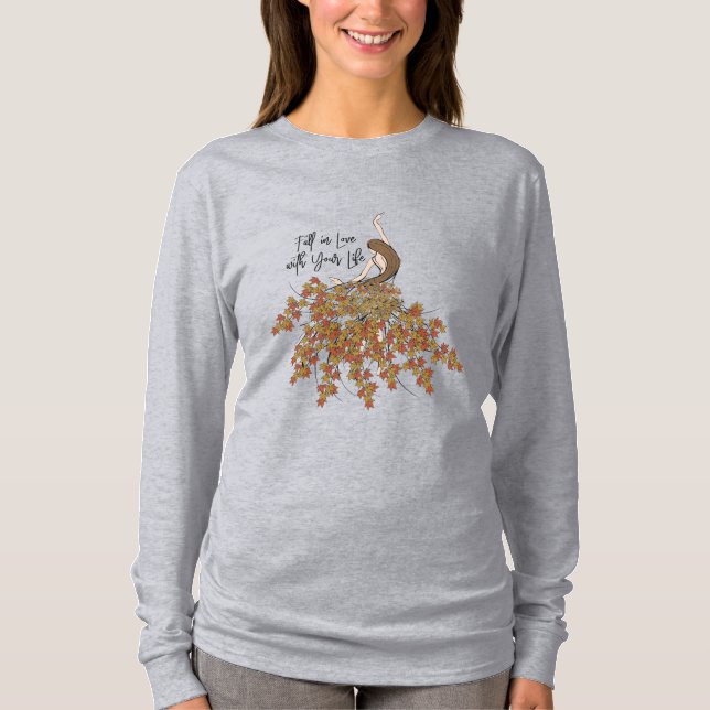 Rückgang der Liebe in Ihrem Leben T-Shirt (Vorderseite)